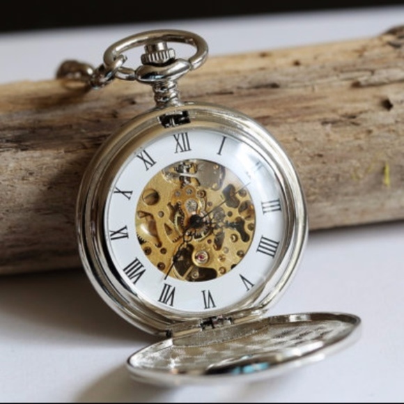 New Kansas City Railroad Pocket Watch Set - Picture 2 of 8